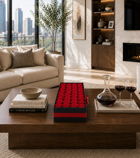 40 Lasting Roses in a Deluxe Box